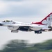 U.S. Air Force Thunderbirds perform at the Chicago Air and Water Show