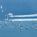 U.S. Air Force Thunderbirds perform at the Chicago Air and Water Show