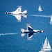 U.S. Air Force Thunderbirds perform at the Chicago Air and Water Show