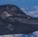 Future of Corps meets it's legacy; F-35B flies over Mt. Suribachi