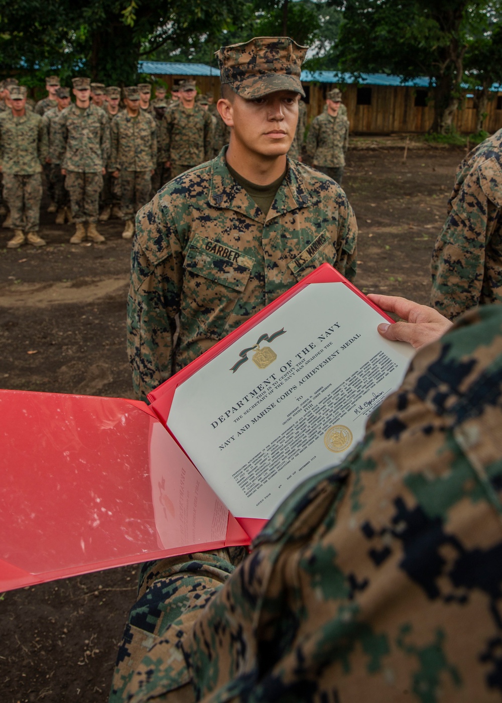 MARFORSOUTH commander visits volcano humanitarian assistance project