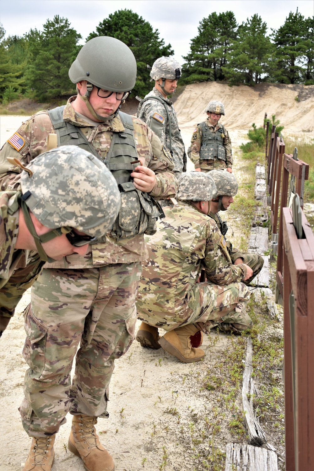 Soldiers Conduct Zero Range