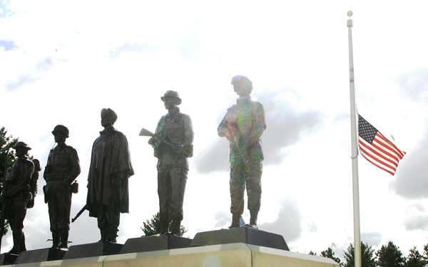Patriot Day at Fort McCoy's Commemorative Area