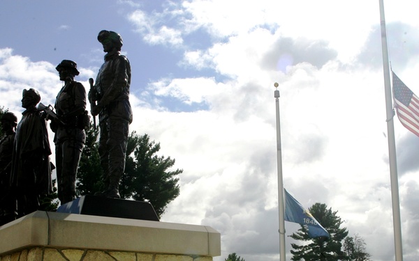 Patriot Day at Fort McCoy's Commemorative Area