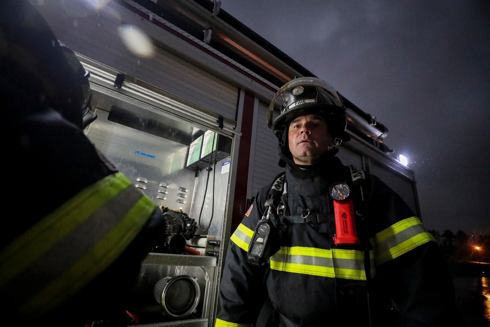 New Jersey State and Guard firefighters train with live burns