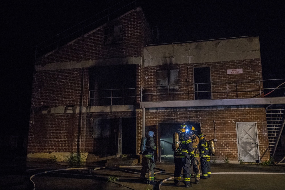 New Jersey State and Guard firefighters train with live burns