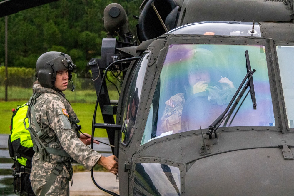 Nebraska Soldiers prepare for Hurricane Florence relief mission