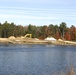 2015 construction work at Fort McCoy's Big Sandy Lake