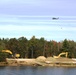 2015 construction work at Fort McCoy's Big Sandy Lake