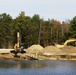 2015 construction work at Fort McCoy's Big Sandy Lake