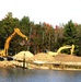 2015 construction work at Fort McCoy's Big Sandy Lake