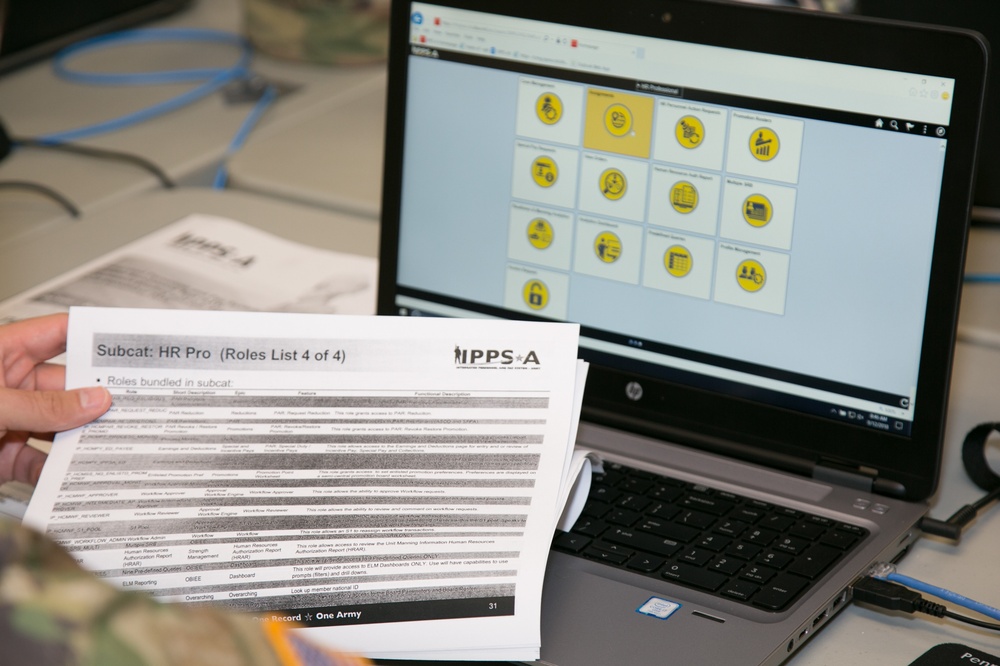 IPPS-A Conducts System Acceptance Test in Pa. with ARNG