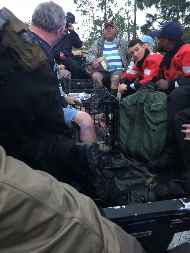 Coast Guard, Army rescue North Carolina residents