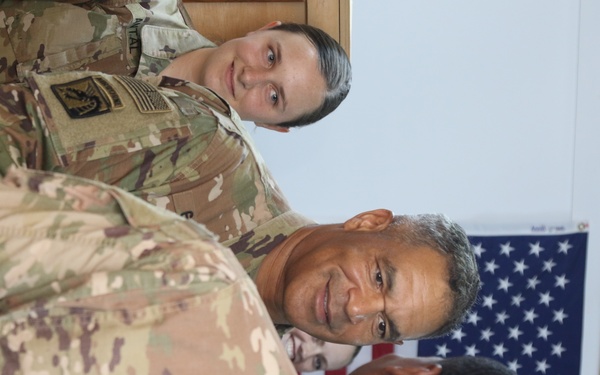 LTG Garrett visits SLC, FLE in Iraq