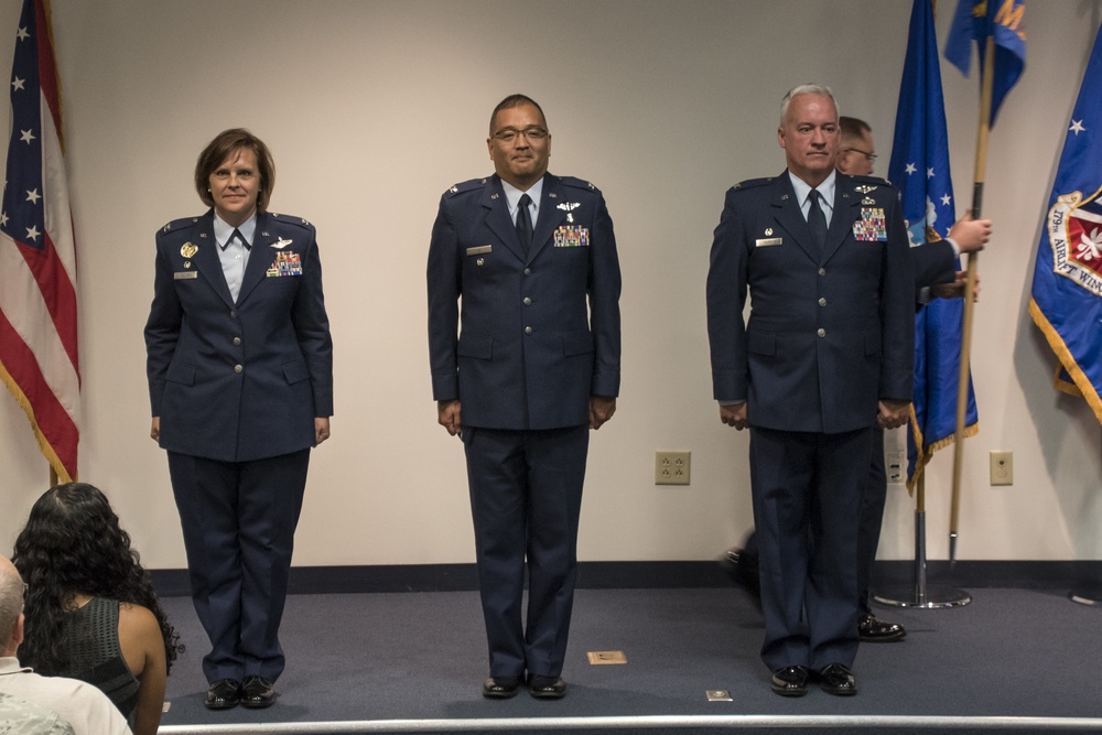 179th Airlift Wing Medical Group Change of Command