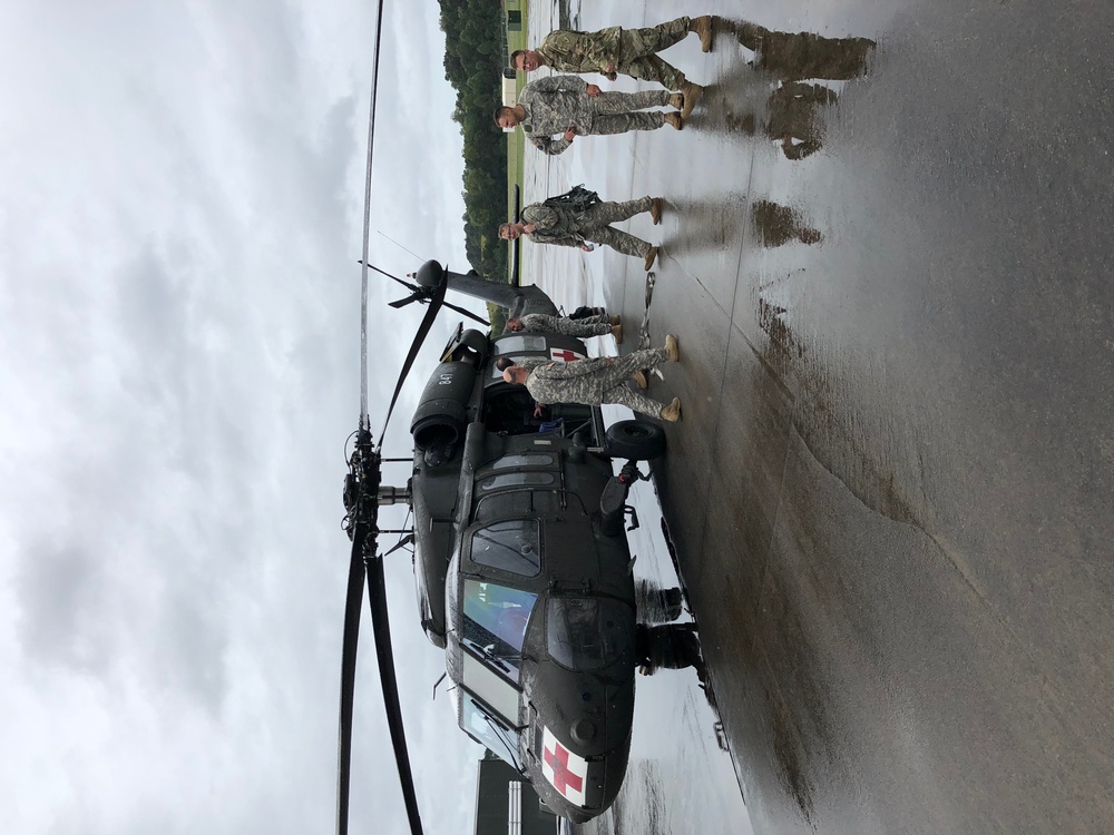 Indiana National Guard departs for North Carolina to support Hurricane Florence relief