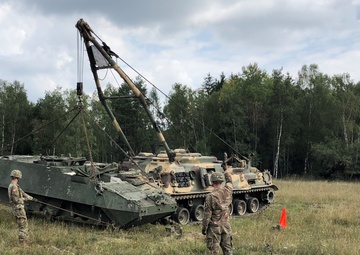 Idaho Army National Guard travels to Germany, trains 40 active Army in vehicle recovery