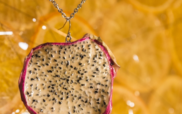 Airman crafts art out of fruit