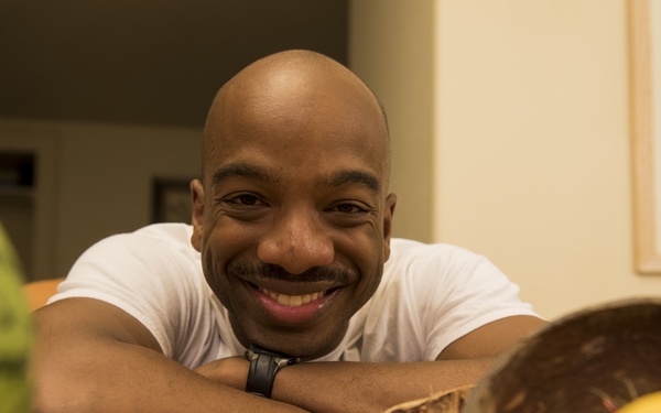 Airman crafts art out of fruit