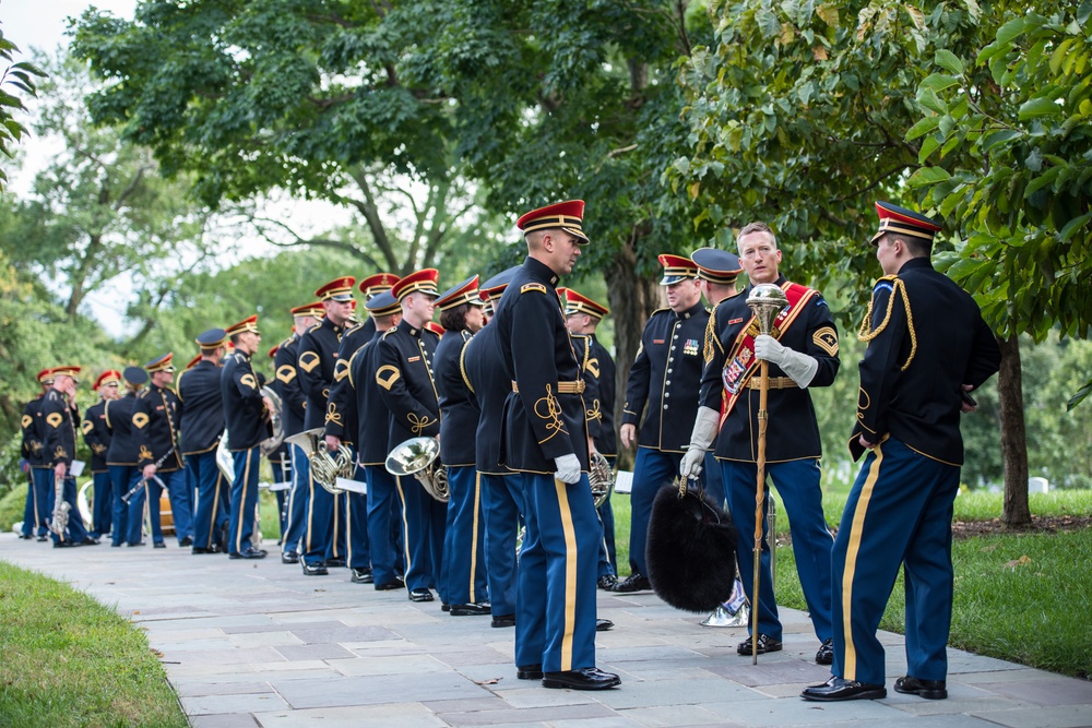 Polish President Andrzej Duda Participates in an Armed Forces Full Honors Wreath-Laying Ceremony at the Tomb of the Unknown Soldier