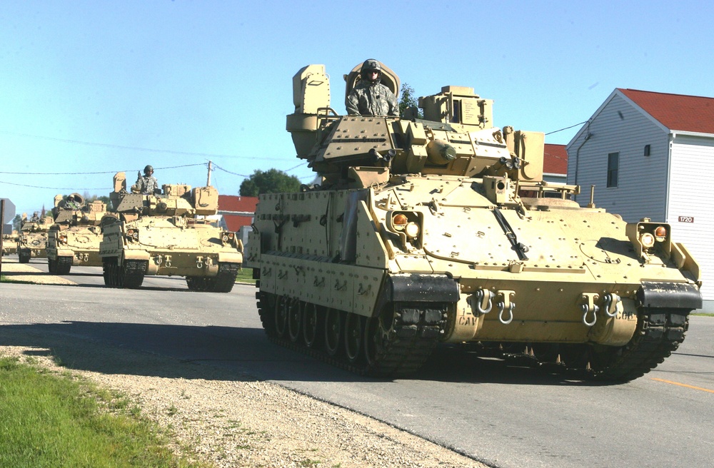 2015 Tracked Vehicle Ops at Fort McCoy