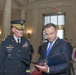 Polish President Andrzej Duda Participates in an Armed Forces Full Honors Wreath-Laying Ceremony at the Tomb of the Unknown Soldier