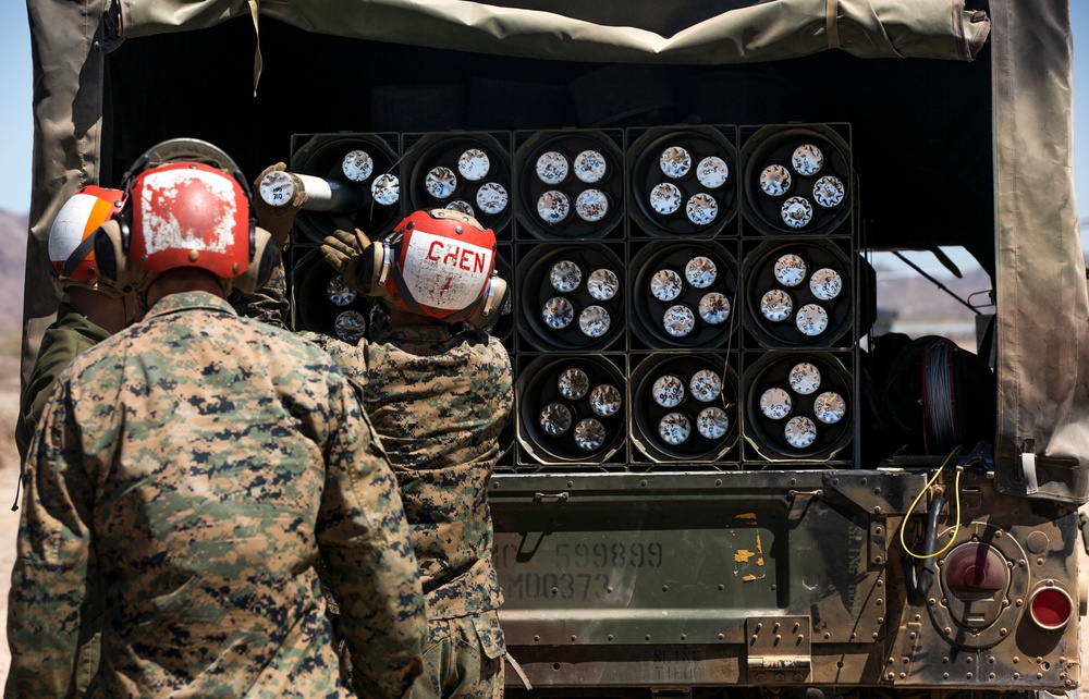 U.S. Marines Conduct Ordnance Loading &amp; Refueling Drills with UH-1Y Venom Helicopters