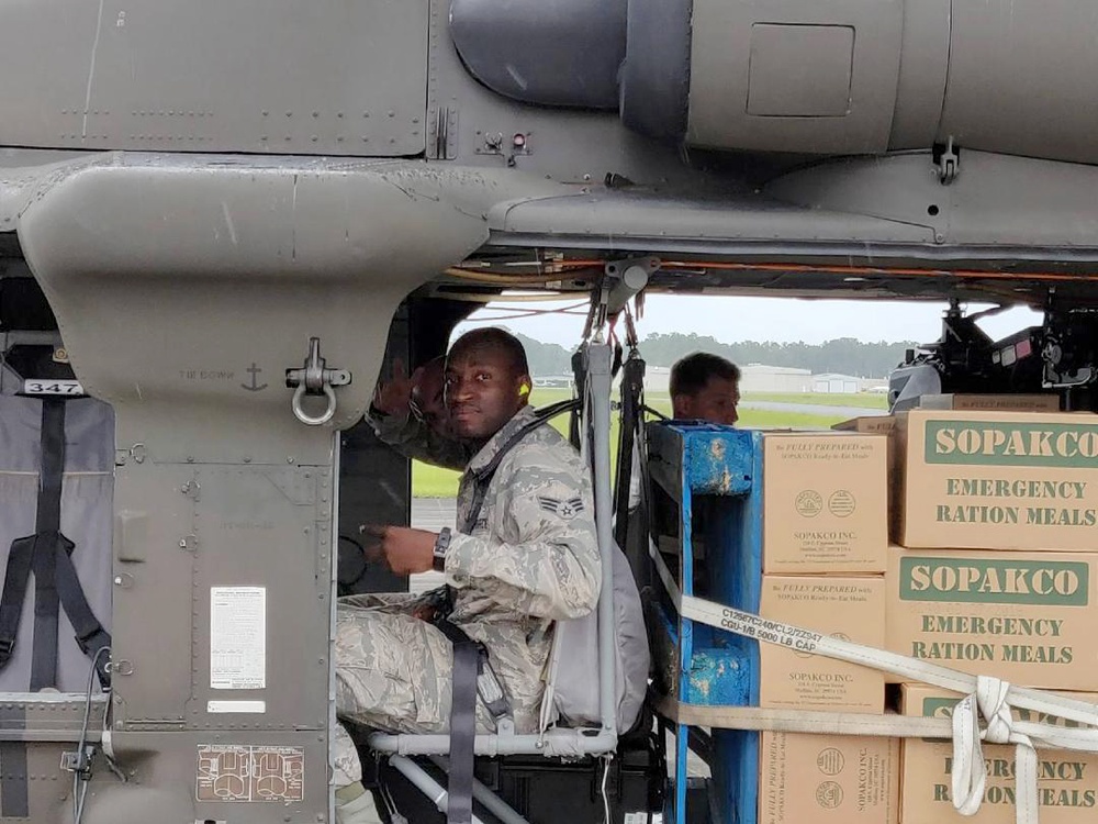 North Carolina Air National Guardsmen Assist in Disaster Relief