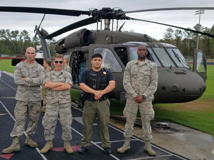 North Carolina Air National Guardsmen Assist in Disaster Relief