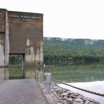 U.S. Army Corps of Engineers prepares for high water at Sayers Dam