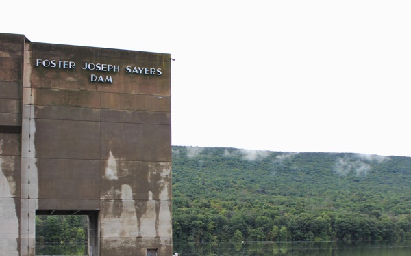 U.S. Army Corps of Engineers prepares for high water at Sayers Dam