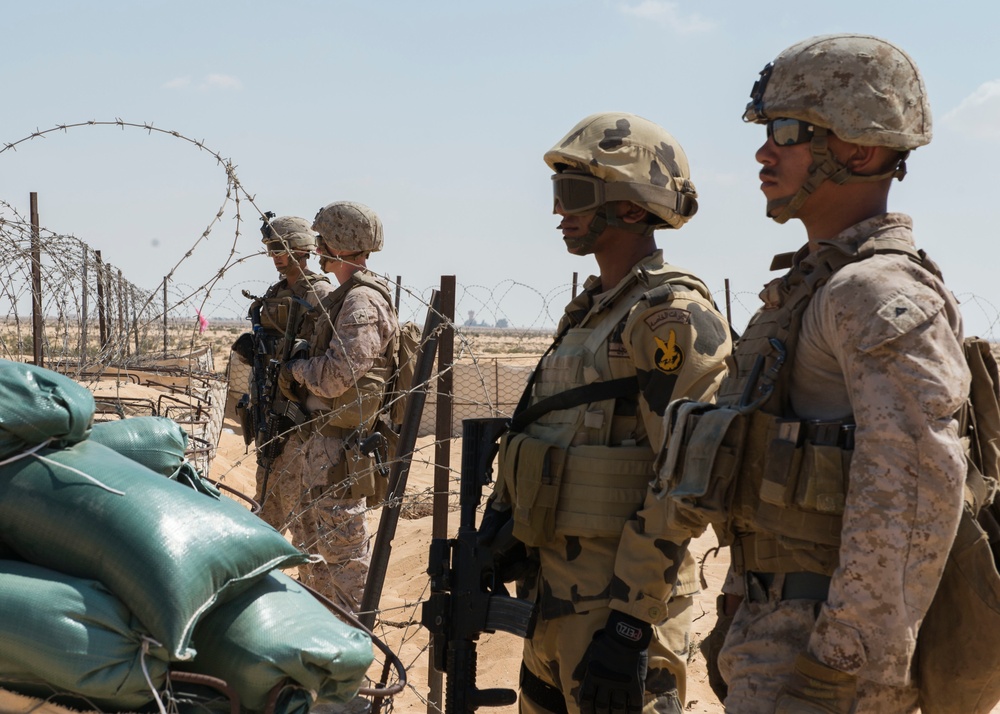 U.S. Marines and Egyptian Special Forces Train Together