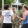 LT Gen. Kadavy Visits Hurricane Florence Victims