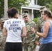 LT Gen. Kadavy Visits Hurricane Florence Victims