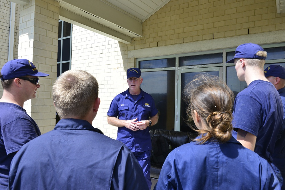 Coast Guard 5th District commander visits units after Hurricane Florence