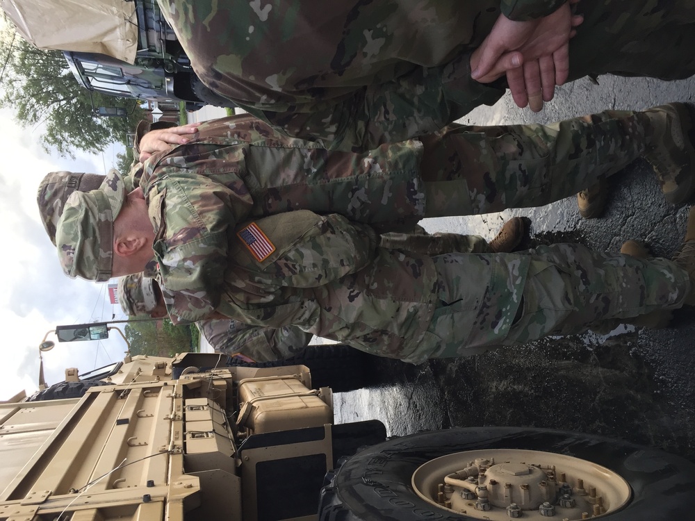 Lt Gen Kadavy Visits NC after Hurricane Florence
