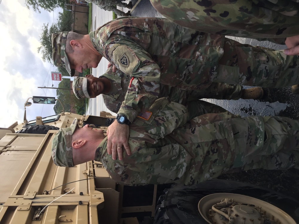 Lt Gen Kadavy Visits NC after Hurricane Florence