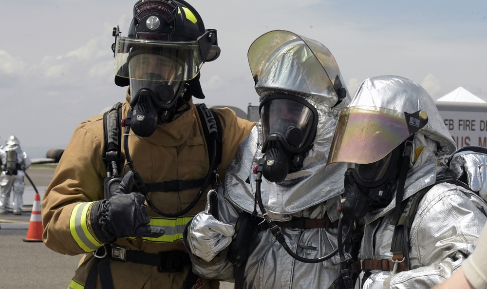CENTRAL AMERICAN FIREFIGHTERS GRADUATE FROM EXERCISE CENTAM SMOKE