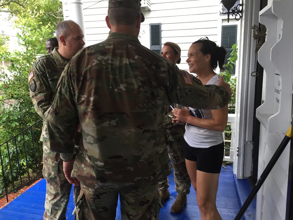 Lt Gen Kadavy Visits NC after Hurricane Florence