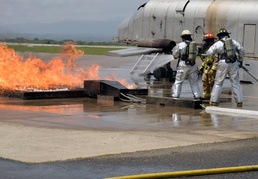 CENTRAL AMERICAN FIREFIGHTERS GRADUATE FROM EXERCISE CENTAM SMOKE
