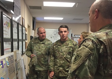 Lt Gen Kadavy Visits NC after Hurricane Florence