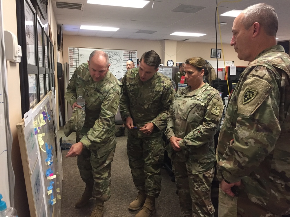 Lt Gen Kadavy Visits NC after Hurricane Florence