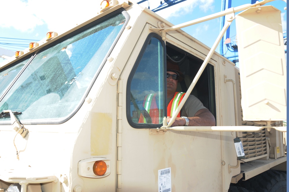 Engineers, Logisticians Redeploy Equipment From Europe