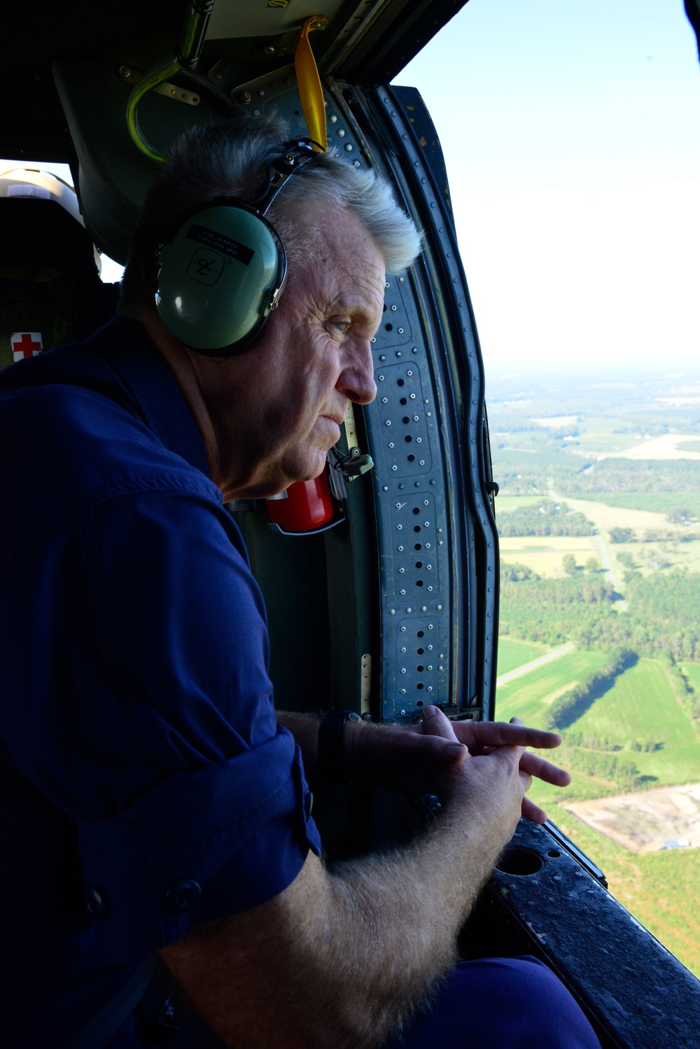 Coast Guard 5th District commander visits units after Hurricane Florence