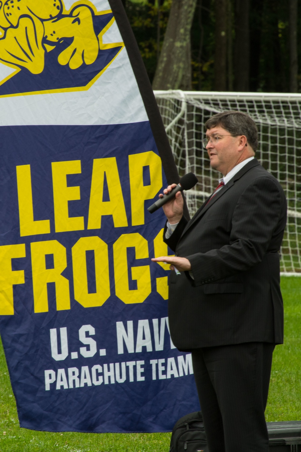 DON Assistant for Administration visits Alma Mater Quabbin  Regional High School During Springfield Navy Week