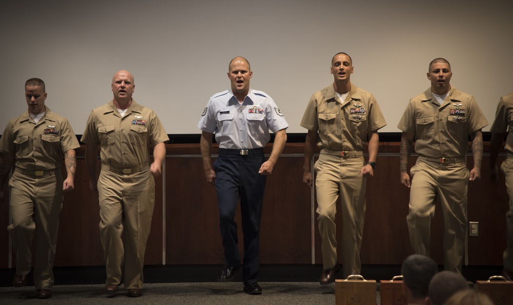 33rd Fighter Wing Honorary Chief Petty Officer Induction Ceremony