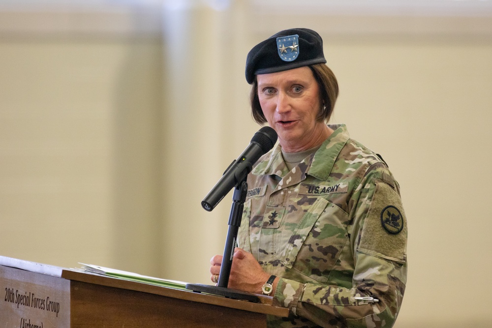 20th Special Forces Group Change of Command