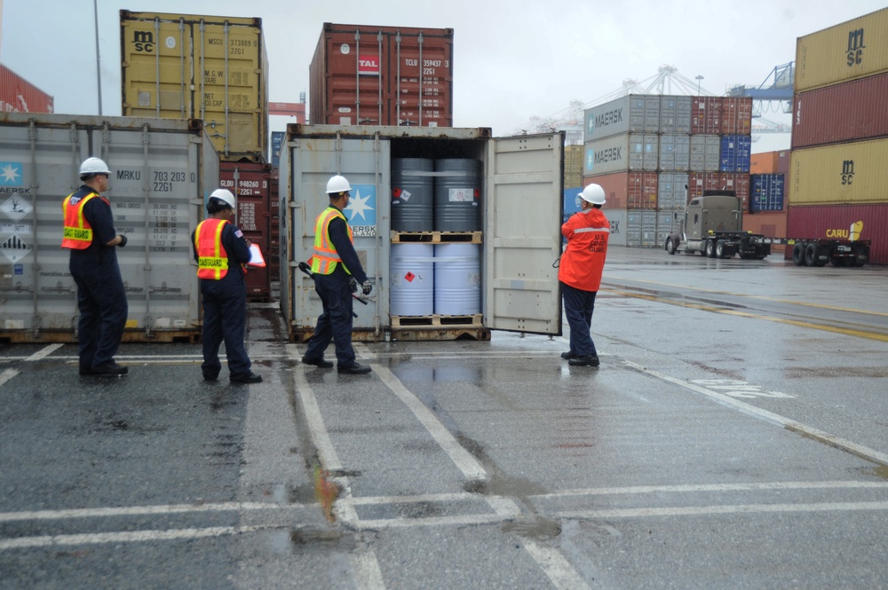 USCG Conducts Inspections at Port of Baltimore