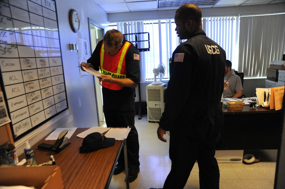 USCG Conducts Inspections at Port of Baltimore