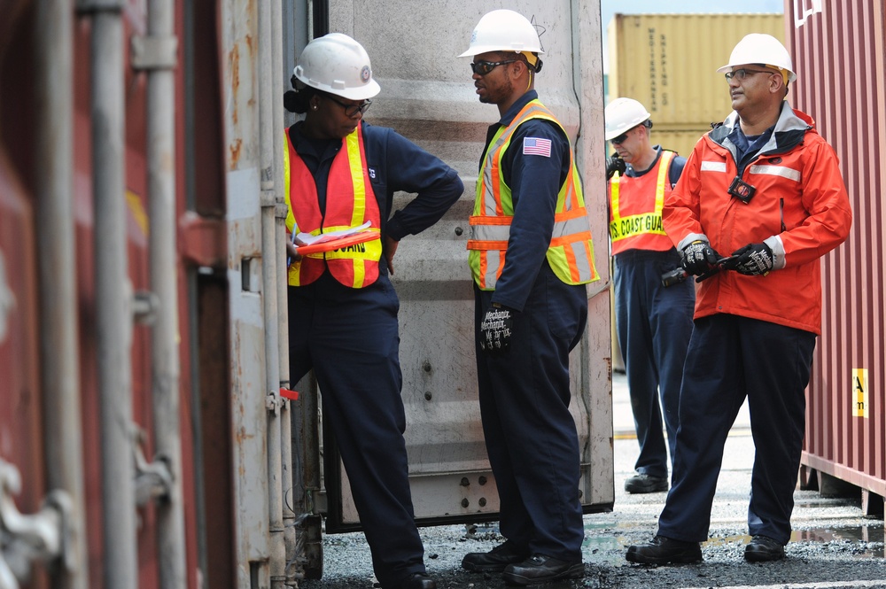 USCG Conducts Inspections at Port of Baltimore